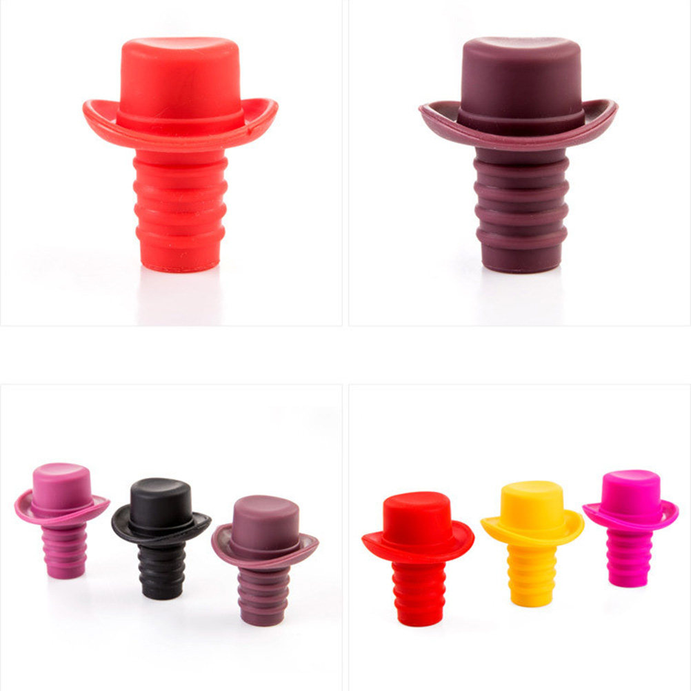 5Pcs Premium Silicone Bottle S - Wine Beer Hat review and price