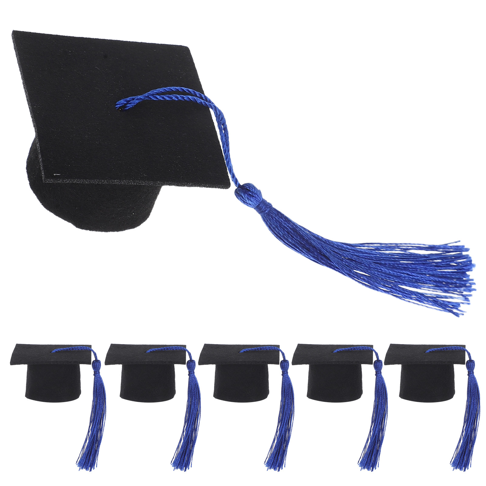 6Pcs Mini Doctoral Hat Wine Bo - Wine Beer Hat review and price