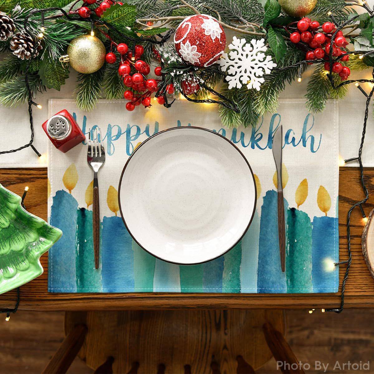 8Pcs Jewish Holiday Placemat S - Cocktail Shaker Set review and price