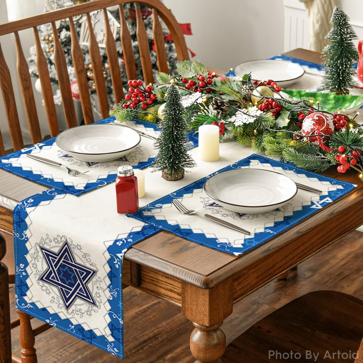 8Pcs Jewish Holiday Placemat S - Cocktail Shaker Set review and price