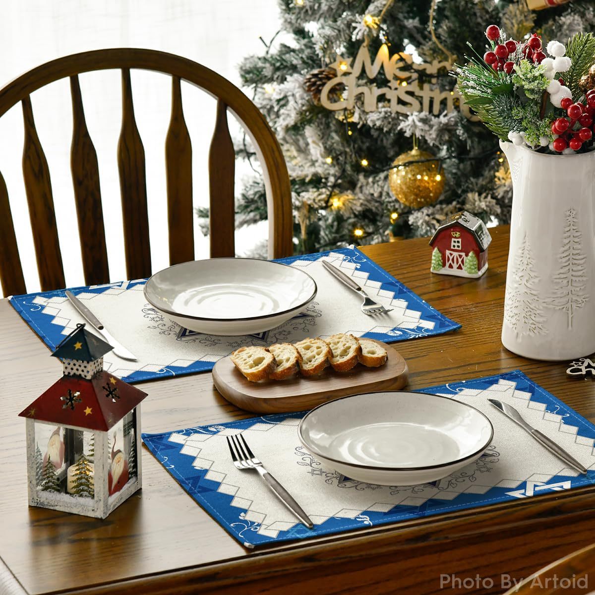 8Pcs Jewish Holiday Placemat S - Cocktail Shaker Set review and price