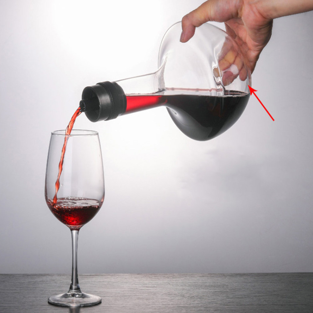 1Pcs 1000Ml Glass Wine Decante - Wine Aerator Pour review and price