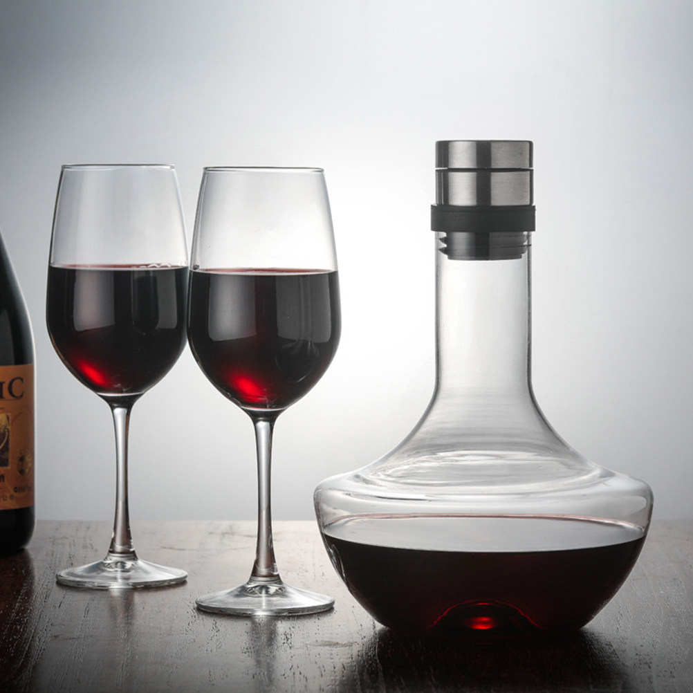 1Pcs Glass Wine Decanter 1000M - Wine Aerator Pour review and price