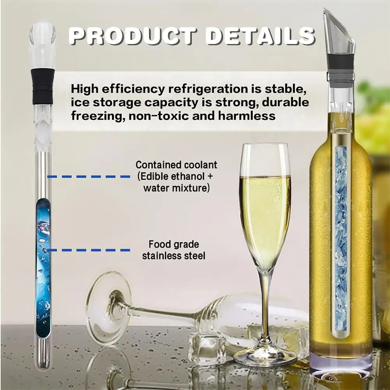 Stainless Steel Wine Chiller S - Wine Aerator Pour review and price