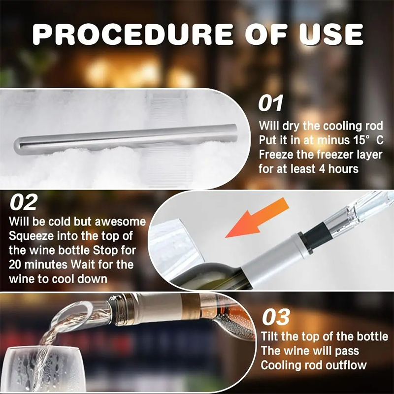 Stainless Steel Wine Chiller S - Wine Aerator Pour review and price